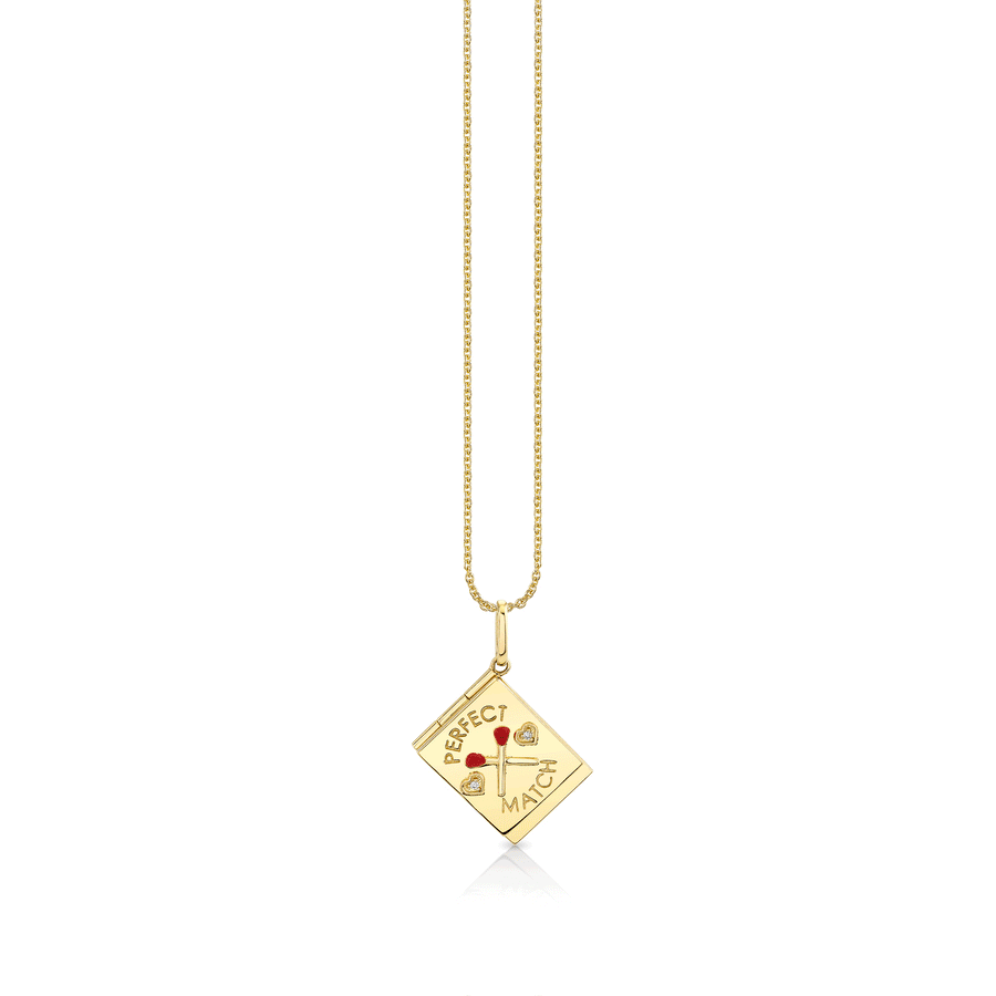 Gold & Diamond Perfect Match Locket Charm - Sydney Evan Fine Jewelry
