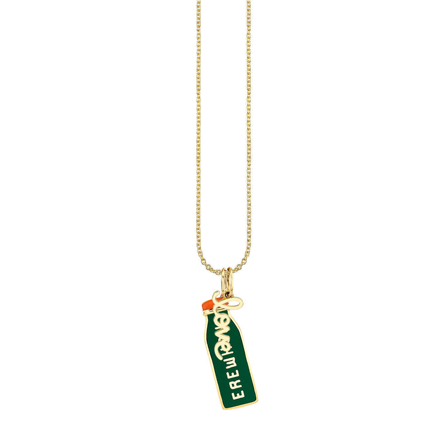 Gold & Enamel Large Erewhon x Sydney Evan Necklace - Sydney Evan Fine Jewelry