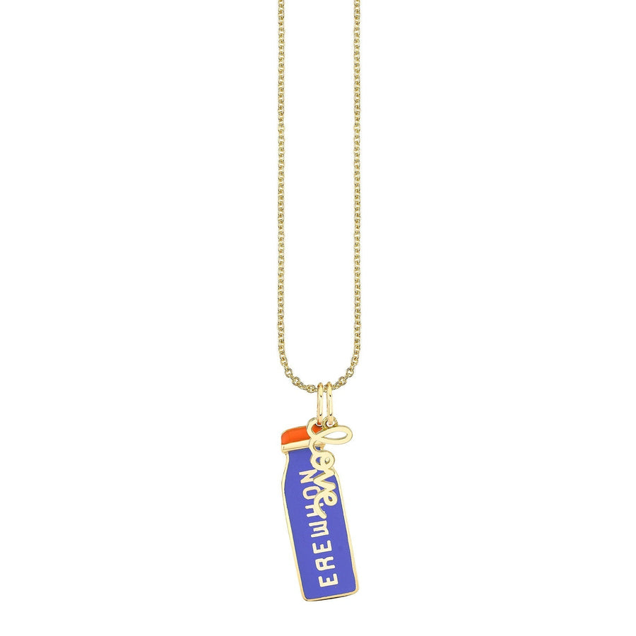 Gold & Enamel Large Erewhon x Sydney Evan Necklace - Sydney Evan Fine Jewelry