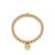 Gold & Diamond Aries Zodiac Medallion on 14k Yellow Gold
