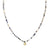 Men's Collection Gold & Diamond Clover Australian Opal Heishi Necklace