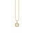 Gold & Diamond Elephant Open Icon Charm