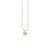 Kids Collection Gold & Enamel Mini Butterfly Charm Necklace