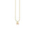 Kids Collection Gold & Enamel Mini Butterfly Charm Necklace