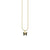 Kids Collection Gold & Enamel Mini Butterfly Charm Necklace