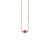 Gold & Enamel Mini Eye Necklace