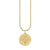 Gold & Diamond Large Sagittarius Zodiac Medallion