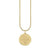 Gold & Diamond Large Scorpio Zodiac Medallion