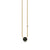 Kids Collection Gold & Enamel Mini Happy Face Necklace