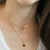 Kids Collection Gold & Pavé Diamond Dance Necklace