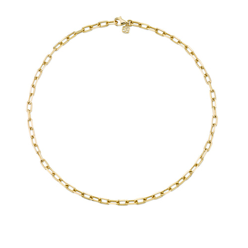 14k Gold Long Cable Chain