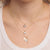 Gold & Diamond Mama Charm Necklace