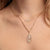 Gold & Diamond Wild Script Necklace