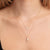 Kids Collection Gold & Diamond Mini Butterfly Necklace