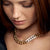 Gold & Diamond Large Link Necklace