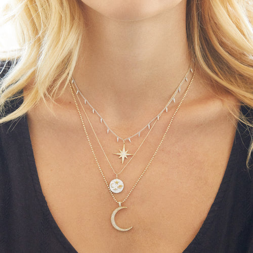 Gold & Diamond Celestial Tableau Charm