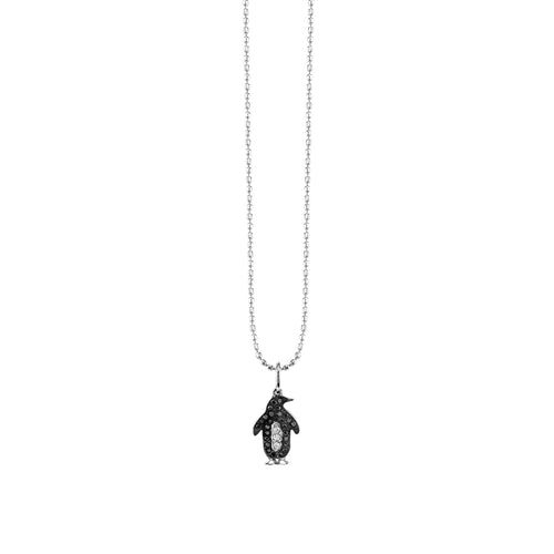 Gold & Diamond Penguin Charm