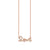 Gold & Diamond Small Love Necklace