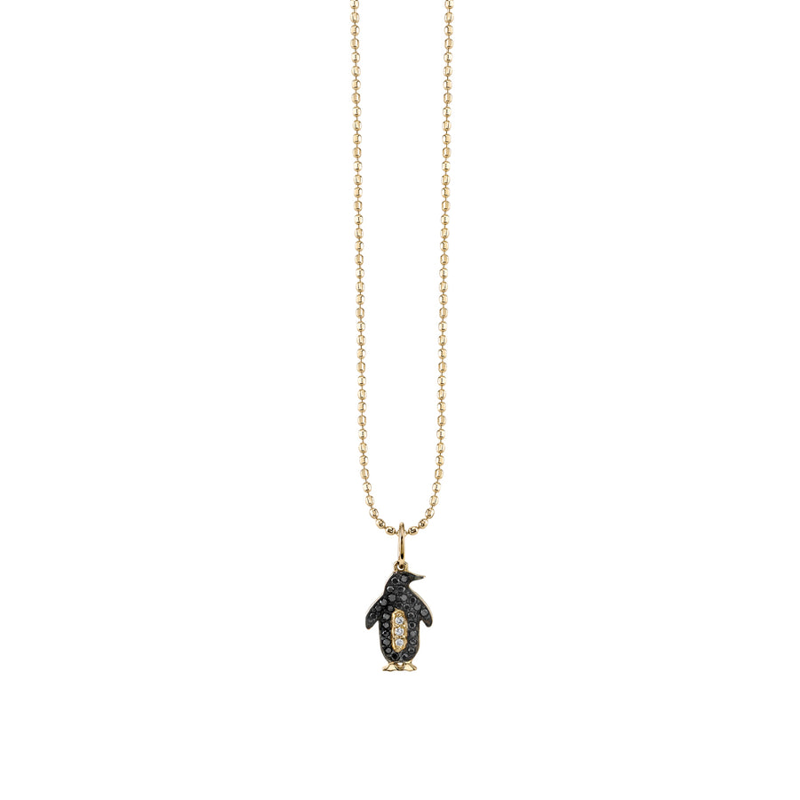 Gold & Diamond Penguin Charm - Sydney Evan Fine Jewelry