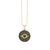 Men's Collection Gold & Diamond Large Evil Eye Medallion Charm