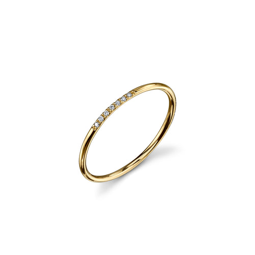 Gold & Diamond 7 Stone Ring