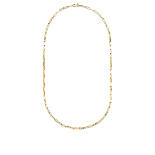 14k Gold Paperclip Chain