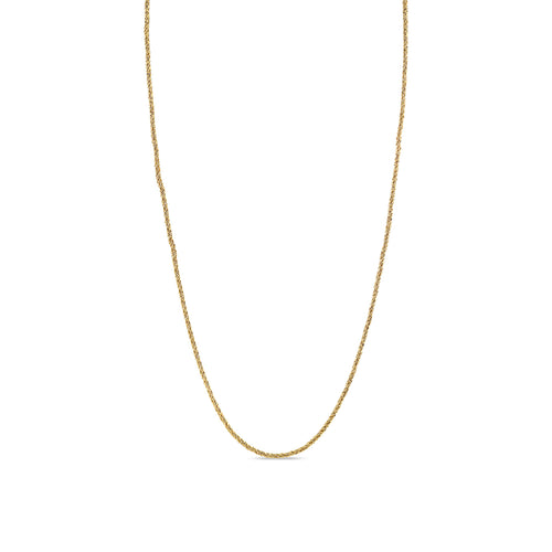 14k Gold Tinsel Chain