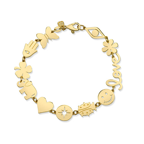 Multi Icon Pure Bracelet