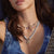 Gold & Diamond Lucky Aquamarine Necklace