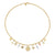 Gold & Diamond Multi-Charm Necklace