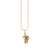 Gold & Diamond Small Conch Shell Charm