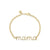 Gold & Diamond Mama Bracelet