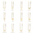Gold Plated Sterling Silver Zodiac Necklace with Bezel Set Diamond