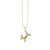 Gold Balloon Dog Charm