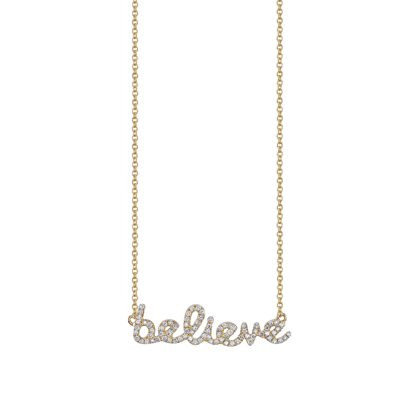 & Diamond Believe Necklace