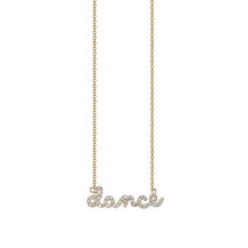 Kids Collection Gold & Pavé Diamond Dance Necklace