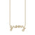 Gold & Diamond Small Groovy Necklace