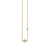 Kids Collection Gold & Turquoise Mini Enamel Hamsa Necklace