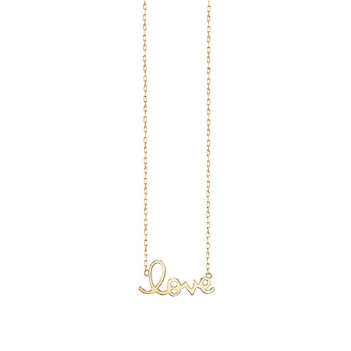 Pure Gold Small Love Necklace