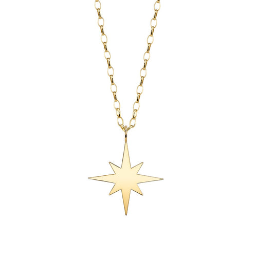 Pure Gold Starburst Charm