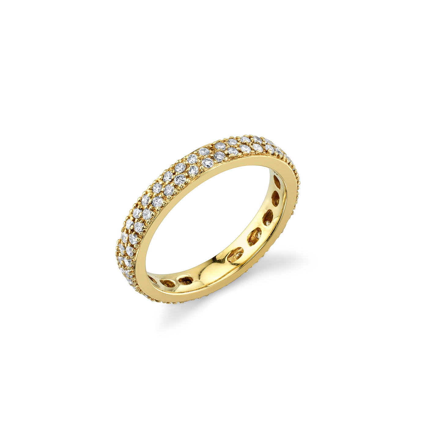 & Diamond Medium Eternity Ring