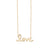 Pure Gold Large Love Necklace