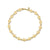 Pure Gold Medium Eye Link Bracelet