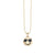 Gold & Black Diamond Sunglasses Happy Face Charm