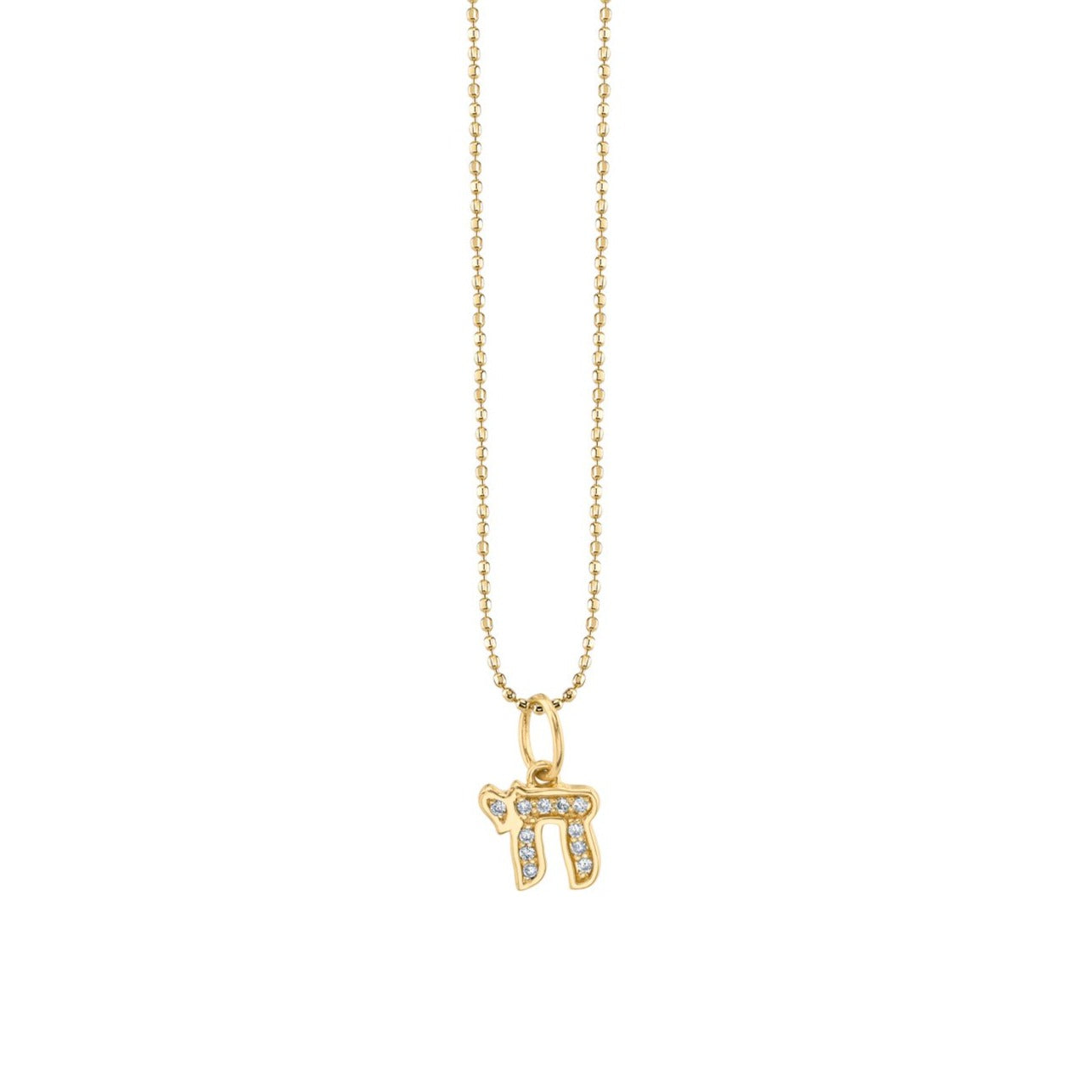 & Diamond Chai Charm