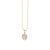Gold Small Monstera Leaf Charm